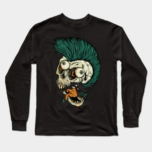 Skull Punk Style Long Sleeve T-Shirt